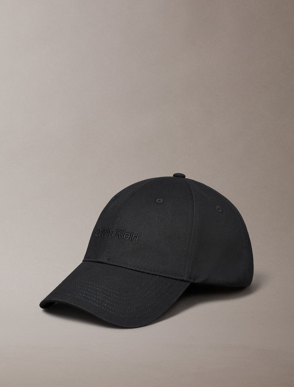 標誌刺繡棒球帽, Black/Tonal Logo, hi-res