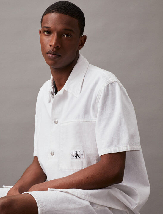 Denim Short Sleeve Shirt