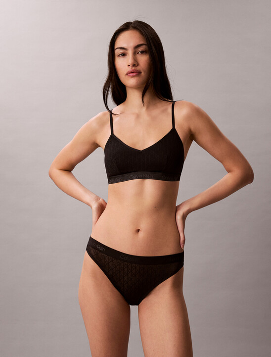 Bralette - Icon Logo Lace