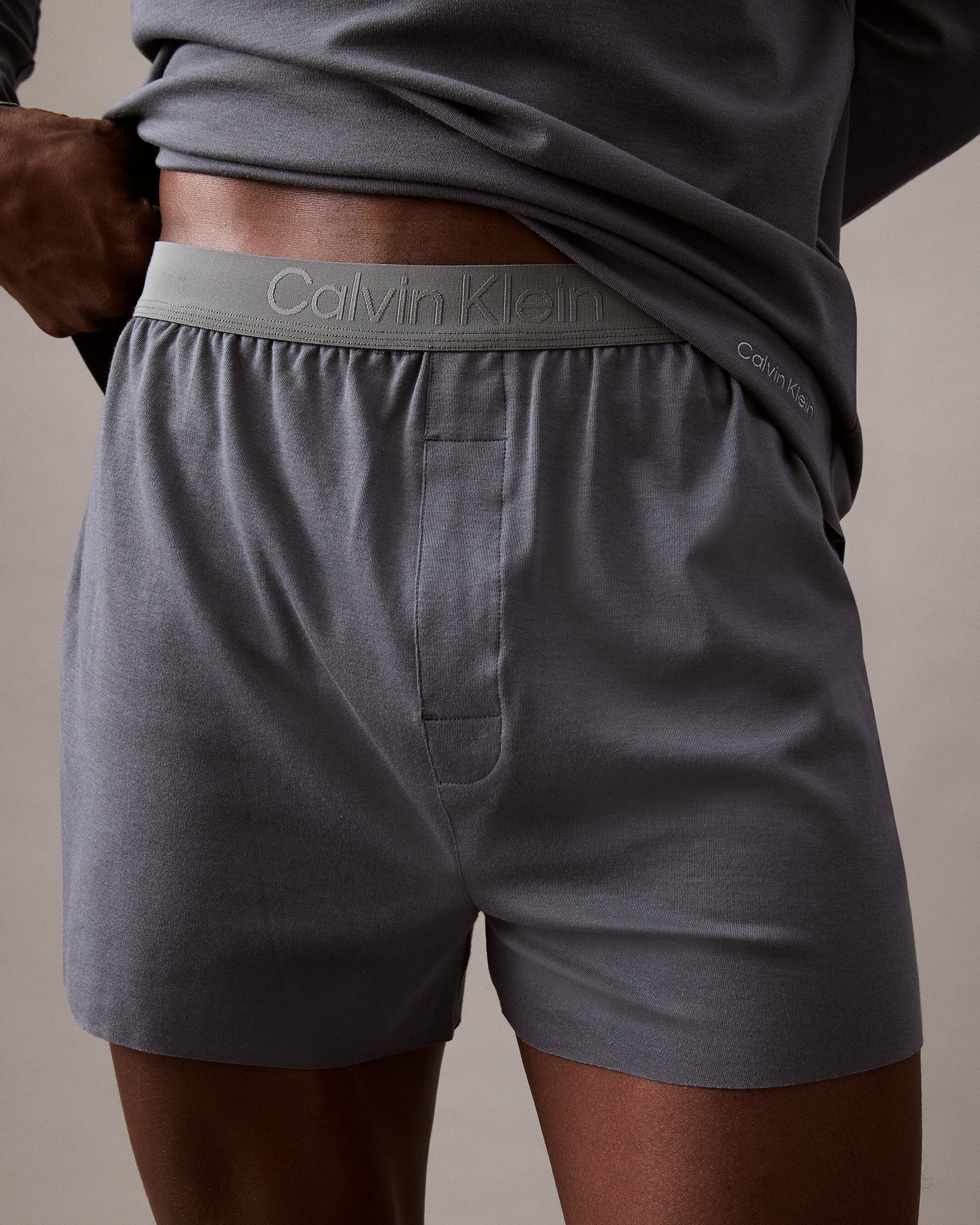 Calvin klein slim fit boxer shorts discount