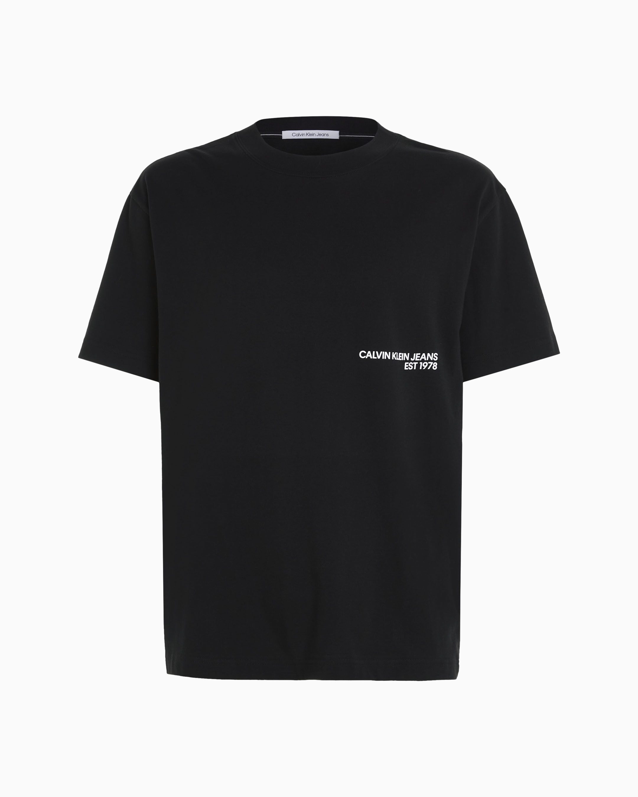 Calvin klein jeans t shirt black outlet