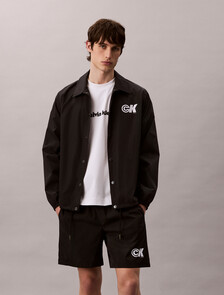 Sport Logo Pull-On Shorts, Black, hi-res