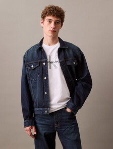 Monogram 標誌圖案經典圓領 T 裇, Brilliant White, hi-res