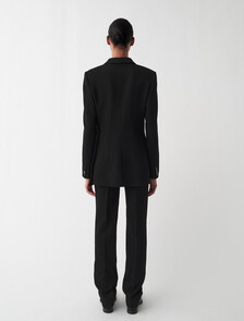 Lucia修身長褲, Black, hi-res