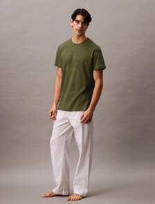 純棉圓領睡裝 T 恤, Gray Labyrinth, hi-res