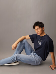 37.5 Bi-Stretch Slim Jeans, 057A BRIGHT BLUE, hi-res