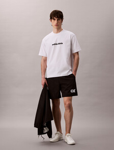 Sport Logo Pull-On Shorts, Black, hi-res