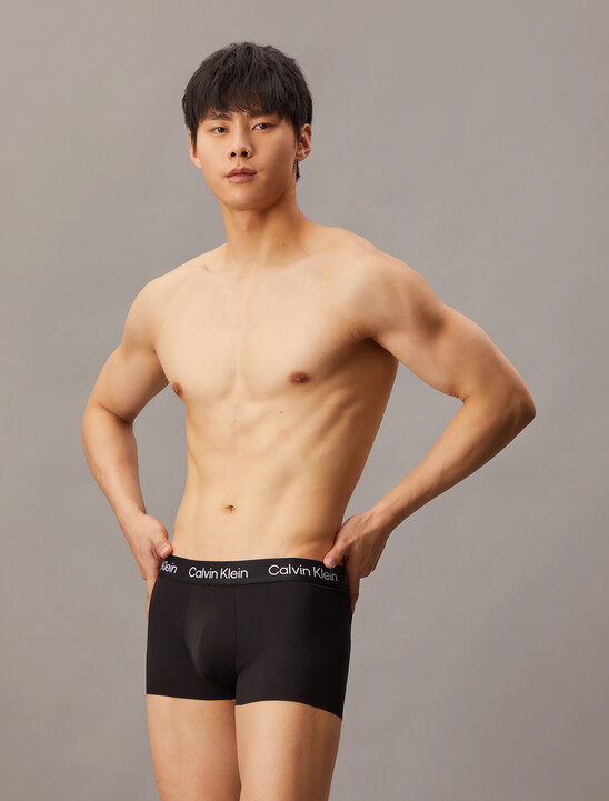 超細纖維低腰平口內褲 3 件組