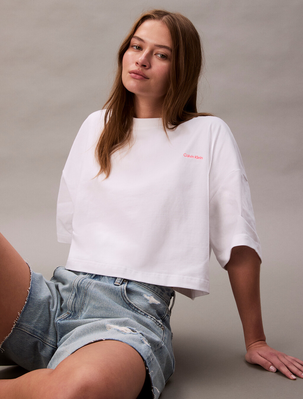 Jersey Cropped Boxy Tee, Brilliant White, hi-res