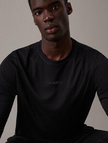 基本款長袖 T 恤, Black Beauty, hi-res