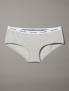 Modern Logo Low Rise Hipster, Grey Heather, hi-res