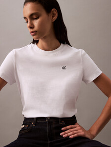 CLASSIC SLIM T 恤, Brilliant White, hi-res