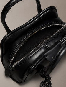 Mini Shoulder Bag Charm, Black, hi-res