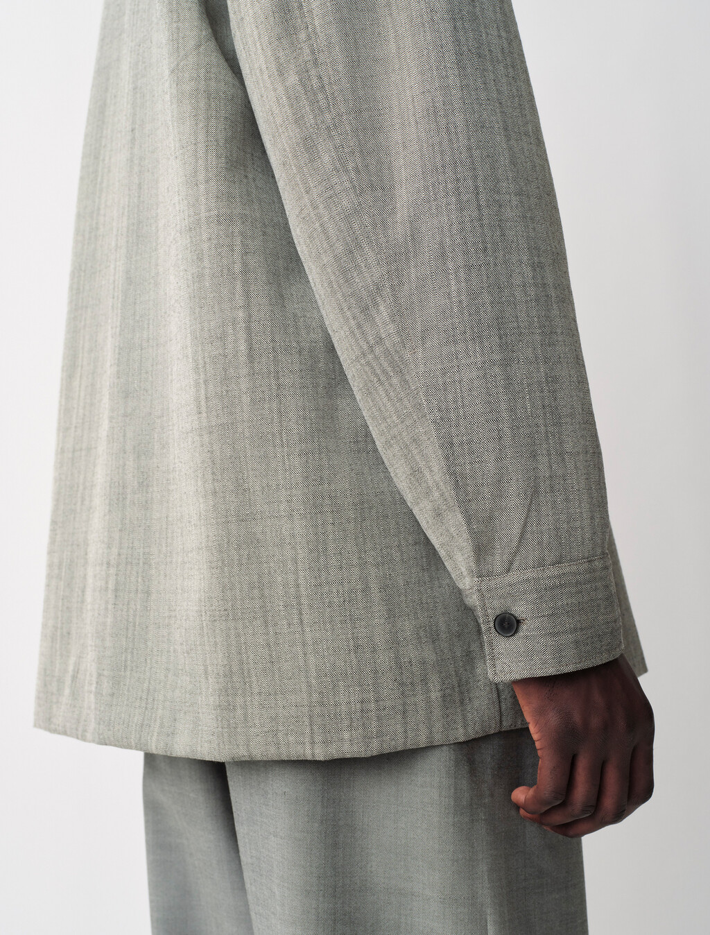 Kostas Shirt Jacket, GREY, hi-res