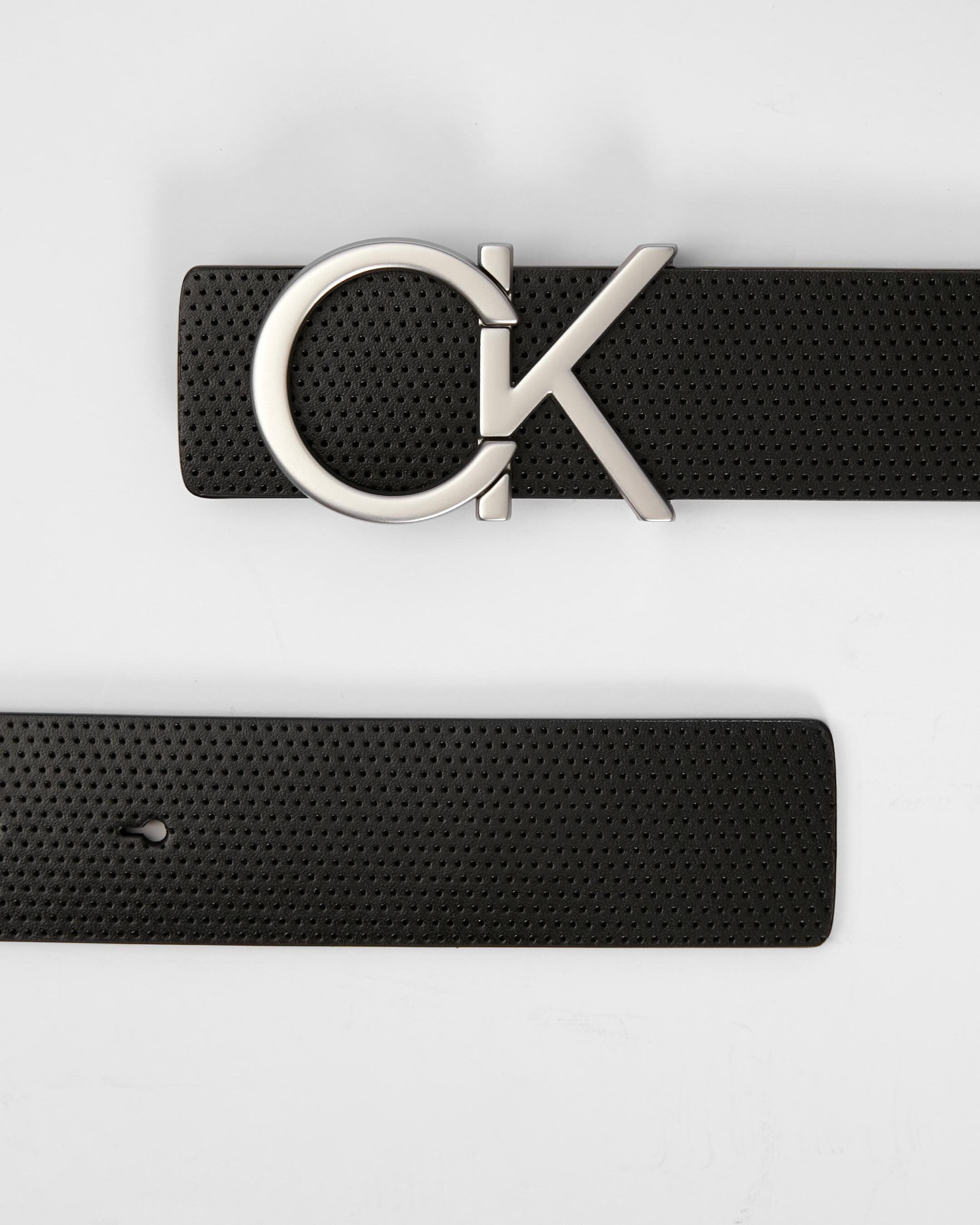 Calvin klein men's smooth shop leather reversible belt
