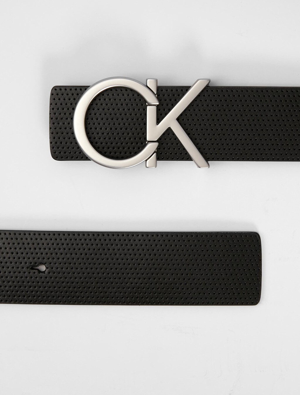 Monogram Reversible Belt 35MM, BLK TEXTURE/BLK, hi-res