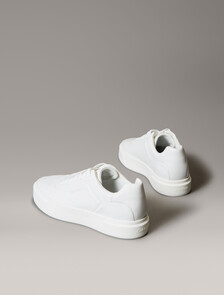 Premier - Leather Signature Trainers, Triple Bright White, hi-res