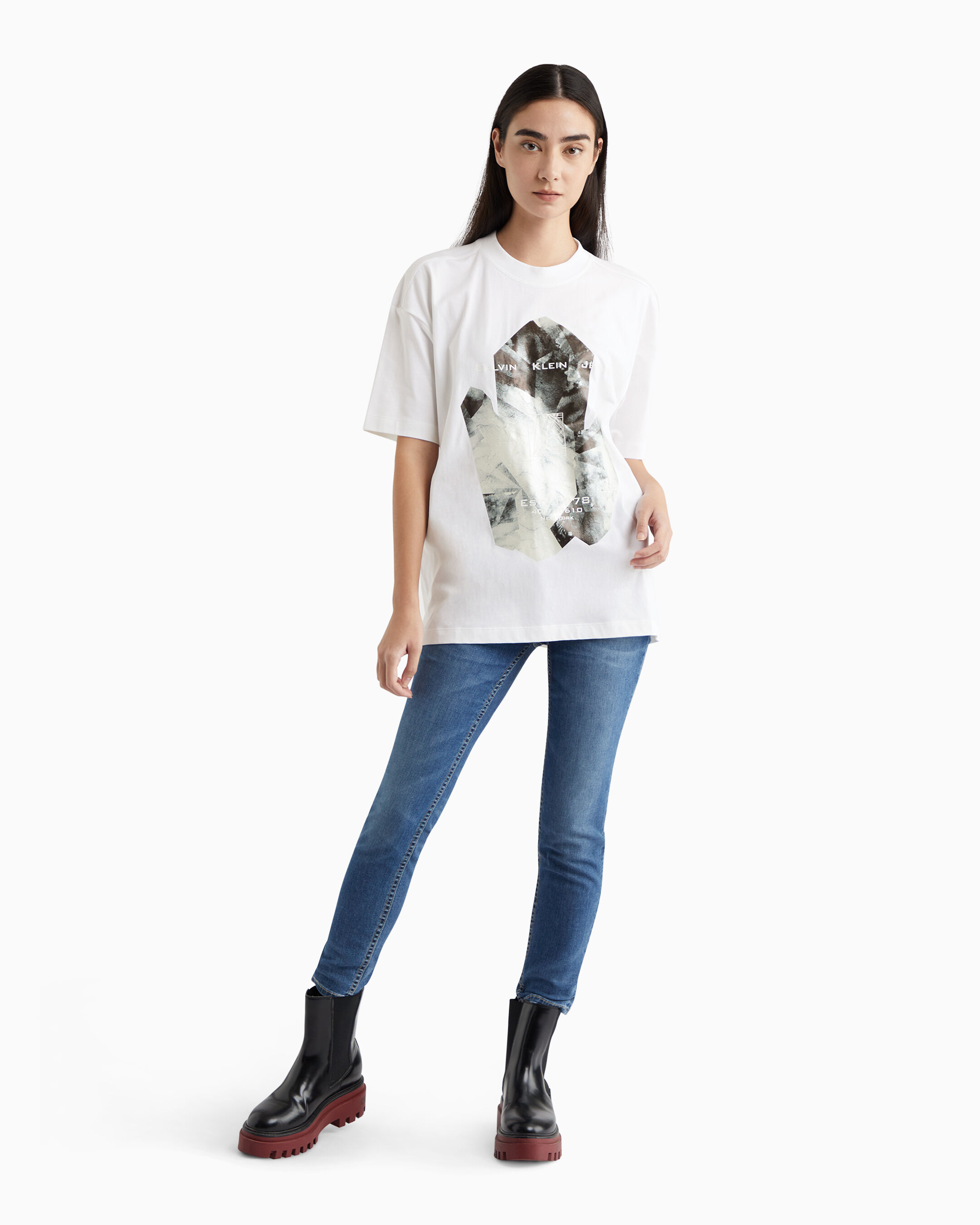 Calvin klein store boyfriend shirt