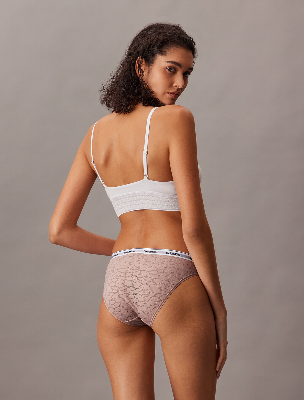 Icon Lace 蕾絲比基尼內褲, Subdued, hi-res