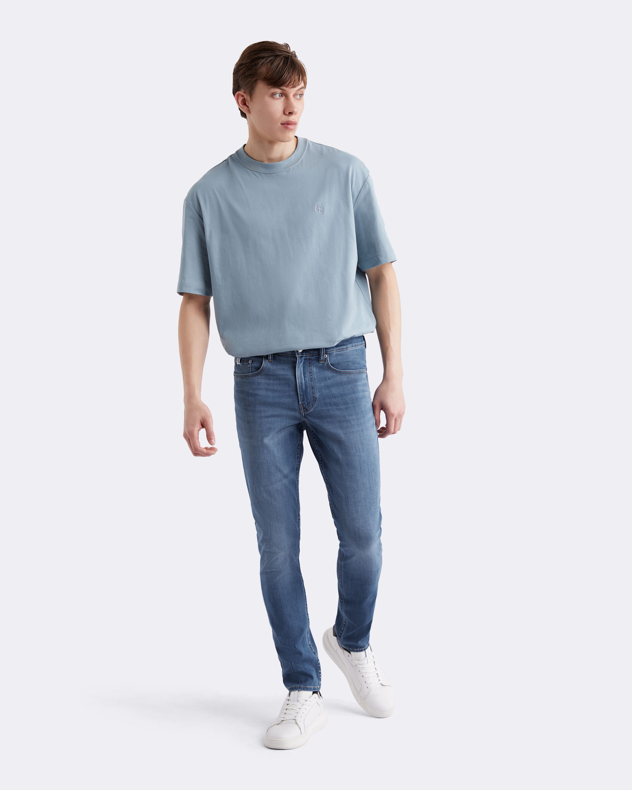 Calvin klein slim straight outlet pants