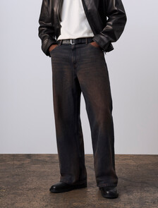 Jung Kook for Calvin Klein 寬管牛仔褲, DUSK, hi-res