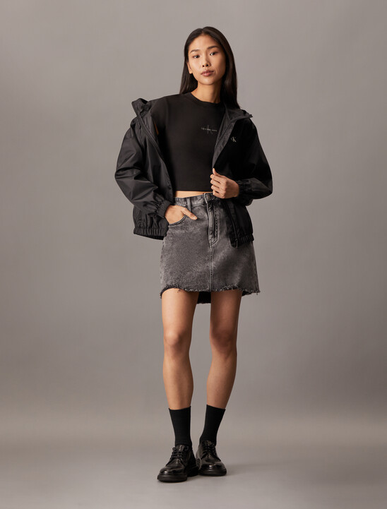 Monogram 貼身羅紋針織 T 裇