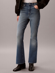 High Rise Flared 37.5 Jeans, COBALT SEA, hi-res
