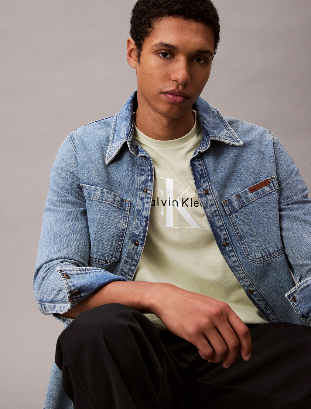 Monogram 標誌 T 恤, Tender Greens, hi-res