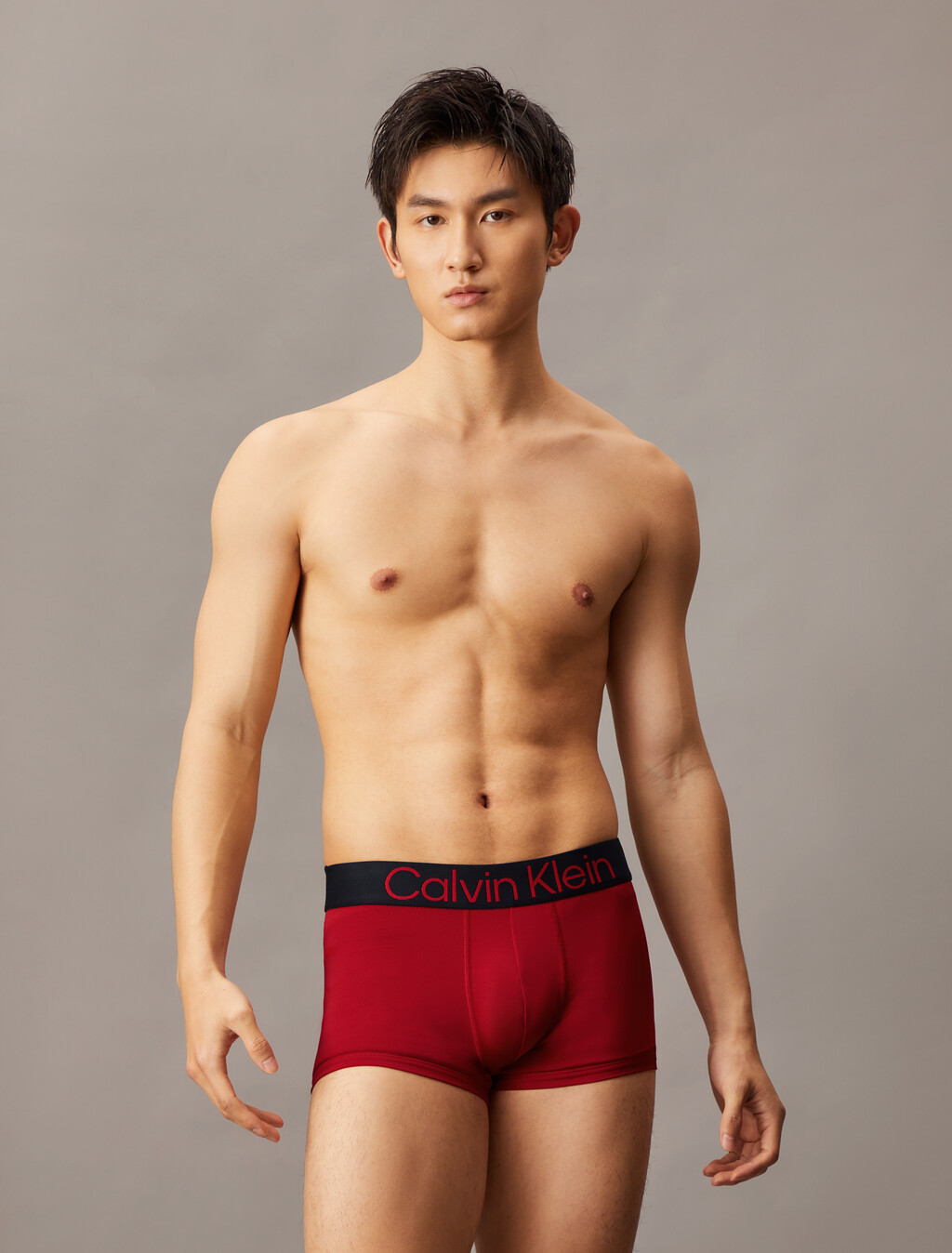 3 件套組對比標誌低腰平口內褲, TURBULENCE/SCOOTER/BLACK, hi-res
