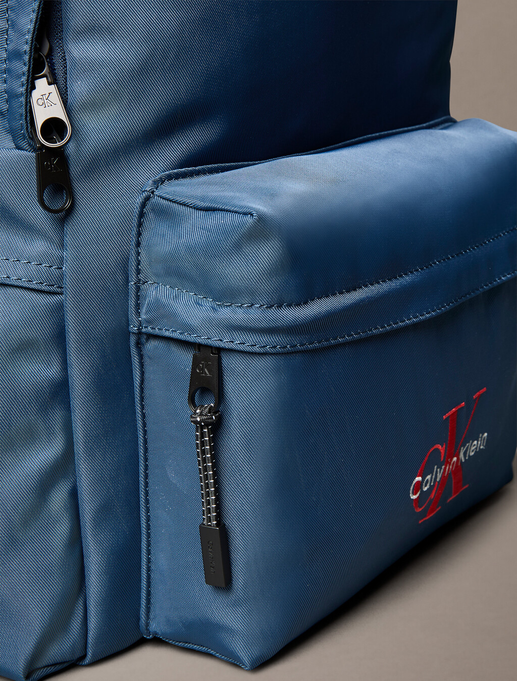 Nylon Monogram Logo Backpack, Moonlit Ocean, hi-res
