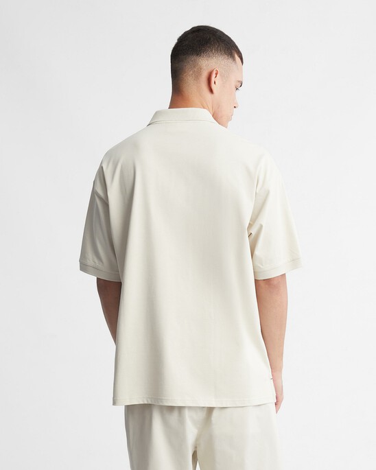 VARSITY 弧形標誌 POLO 衫