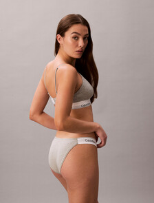 Icon 棉質莫代爾比基尼內褲, Grey Heather, hi-res