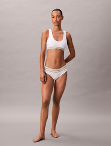 Bralette - Heritage Cotton, White, hi-res