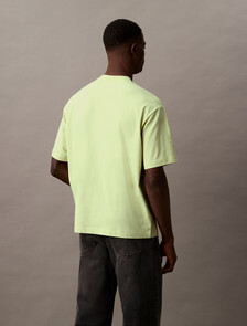 Calvin Logo Crew Neck Tee, Nile, hi-res
