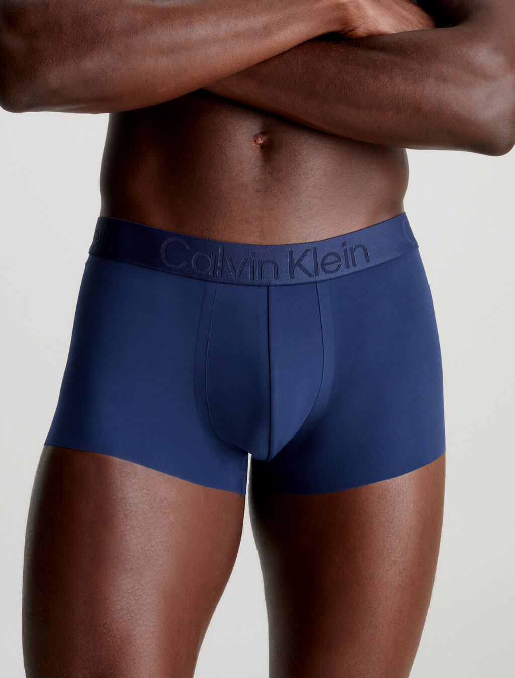 Low Rise Trunks - CK Black Cooling, BLUE SHADOW, hi-res