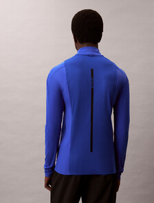 Sheer Alpaca Fine Gauge Crewneck Sweater, Royalty, hi-res