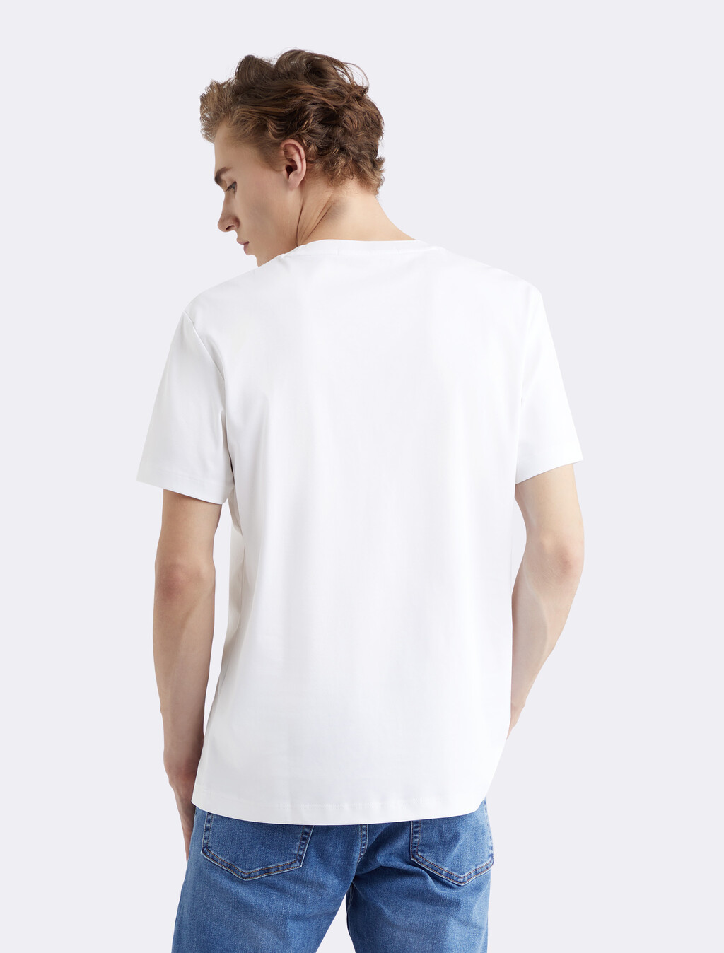 Premium Capsule Monologo Tee, Bright White, hi-res
