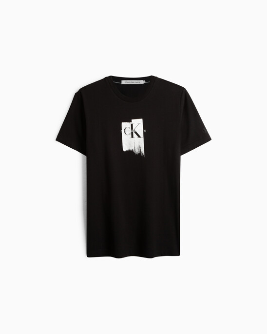 Metallic Foil Monogram Organic Cotton Tee
