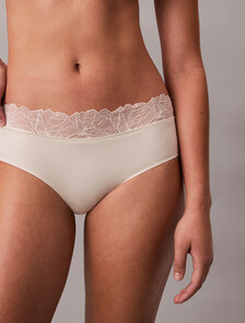 Perfectly Fit 蕾絲低腰內褲, Bone White, hi-res