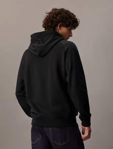 Monogram Relaxed Hoodie, Ck Black, hi-res
