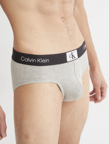 Calvin Klein 1996 Cotton Hipster Brief, Grey Heather, hi-res