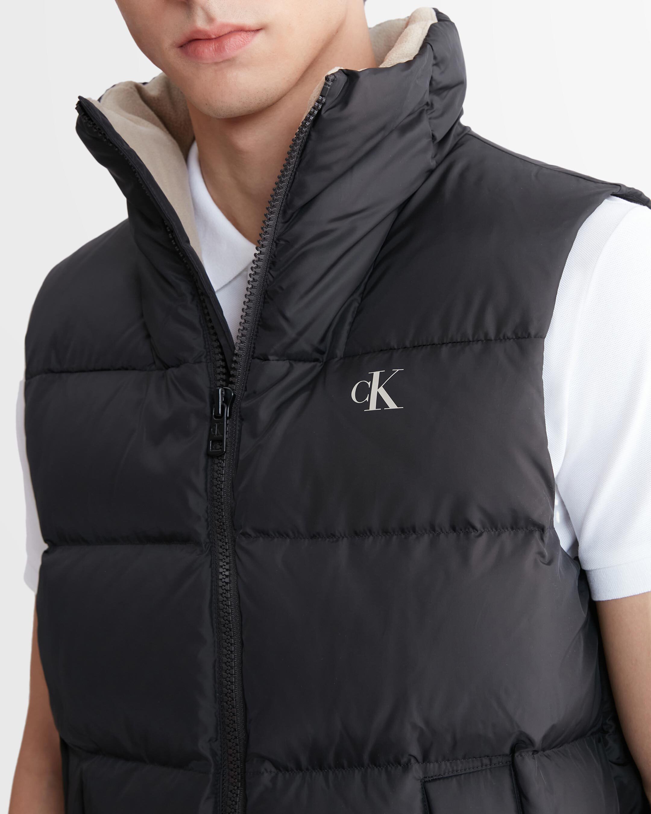 Calvin klein puffer vest mens outlet