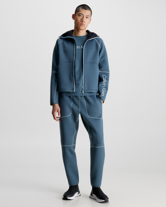 Zip Up Logo Hoodie