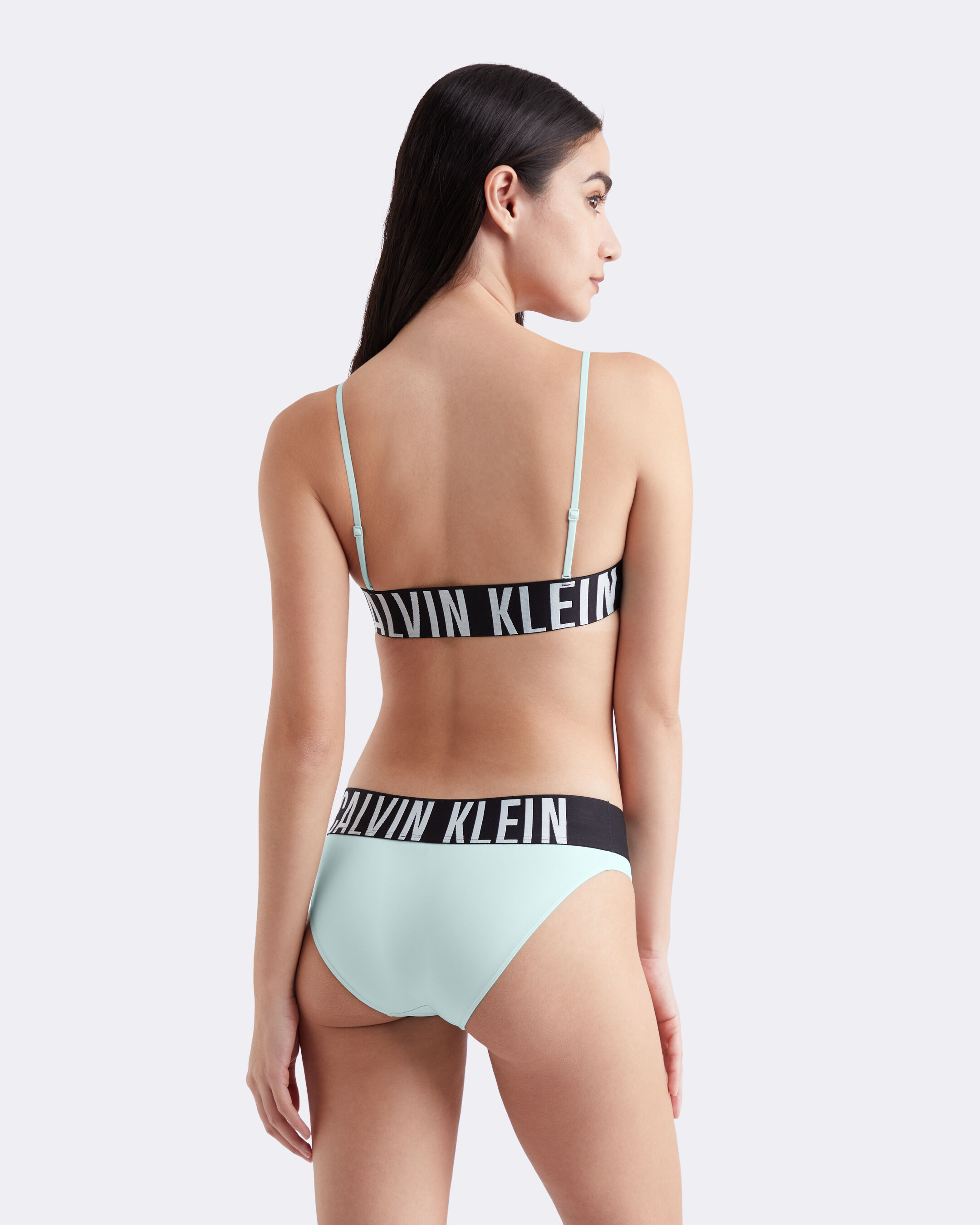Intense Power Bandeau Bralette blue Calvin Klein Taiwan