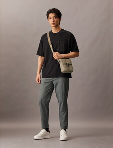 Cooling Relaxed Tee, Ck Black, hi-res
