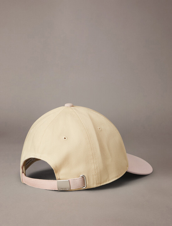 Color Block Monogram Cap