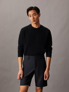 Refined Cotton Modal Blend Short, Black Beauty, hi-res