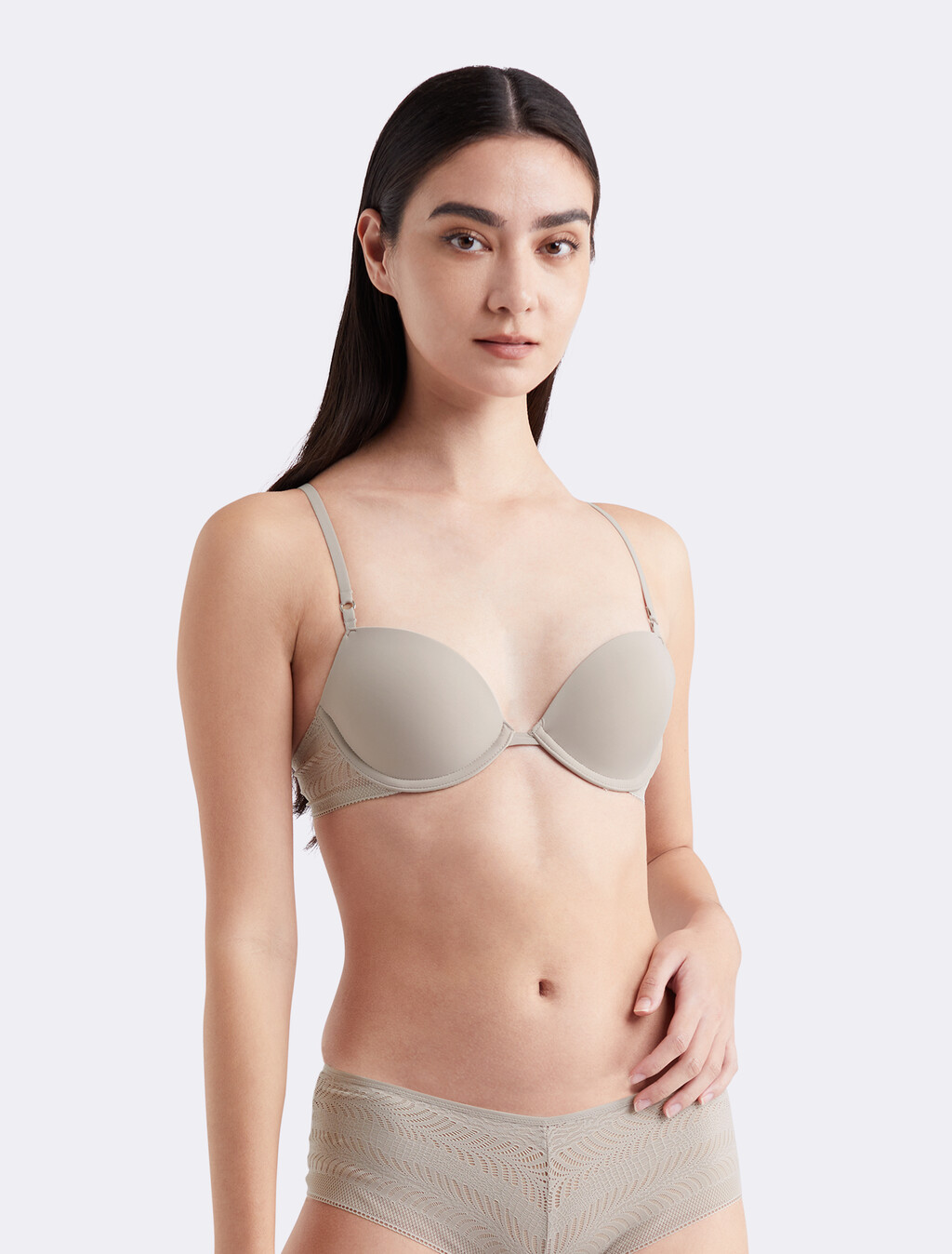 Minimalist Lightly Lighted Demi Bra, ATMOSPHERE, hi-res