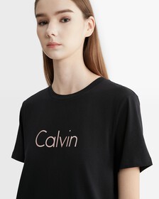 Calvin Straight Tee, CK BLACK, hi-res