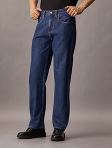Light Denim 90s Straight Jeans, Denim Dark, hi-res